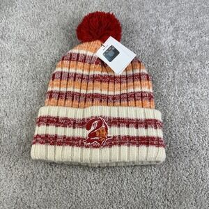 '47 NFL Tampa Bay Buccaneers BUCS Knit Pom Beanie Ski Hat Striped Creamsicle NWT